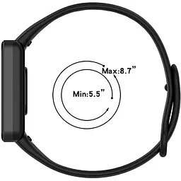 Силіконовий ремінець BeCover для Xiaomi Smart Band Pro White (707176) - мініатюра 3