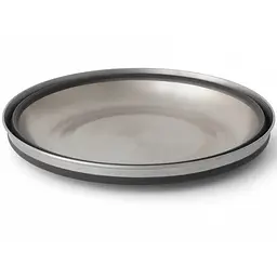 Миска складна Sea to Summit Detour Stainless Steel Collapsible Bowl (L) Чорний-Сірий - мініатюра 2