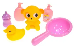 Набір іграшок для ванної страви качечка і ведмежа BLS59-22 в пакеті YG Toys