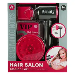 Дитячий ігровий набір Vinwell Bauty Hair Salon Фен з насадками (985841)