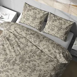 Комплект постільної білизни Lelit Двоспальний бежевий 180 х 215 см P-0166/2 (le2000000285801) - мініатюра 5