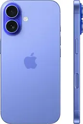 Смартфон Apple iPhone 16 Plus 128GB Ultramarine (MXVX3) - мініатюра 2