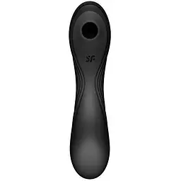 Вакуумний стимулятор із вібрацією Satisfyer Curvy Trinity 4 Black 3 в 1 - мініатюра 5