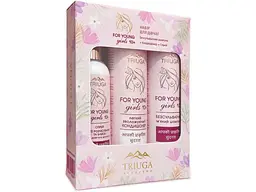 Набір подарунковий для дівчаток TRIUGA AYURVEDA For Young Girls 10+ Шампунь 250мл+Бальзам 250мл+Спрей 200мл