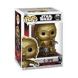 Фігурка Funko Pop Фанко Поп Star Wars C-3PO Зоряні Війни Сі-3ПО 10 см FP SW CPO 609 - мініатюра 3