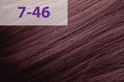 Професійна крем-фарба jNOWA Professional Chromatic Save Siena, відтінок 7/46, 90 мл - мініатюра 2