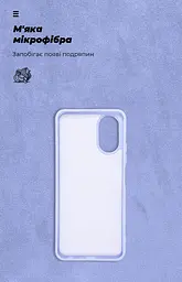 Чехол ArmorStandart ICON для OPPO A18 4G / A38 4G Lavender (ARM71033) - мініатюра 4