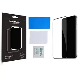 Захисне скло BeCover для Apple iPhone 15 Plus Black (709788) - мініатюра 2