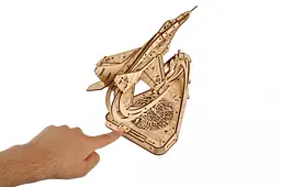 Механічний 3D Пазл Ukrainian Gears Привид Києва, 181 елемент (70191) - мініатюра 5