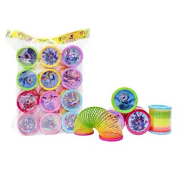 Набір пружинок A-Toys «Веселка» 12 шт., діаметр 5,6 см C25U14X