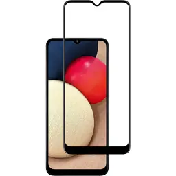Скло захисне ACCLAB Full Glue Samsung A02s Black (1283126509612) - мініатюра 2