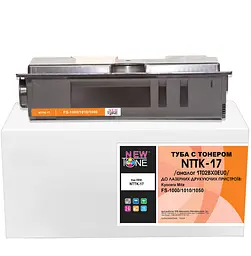 Туба з тонером NEWTONE для Kyocera Mita FS-1000/1010/1050 аналог 1T02BX0EU0 Black ( 6000 ст.) (NTTK-17)