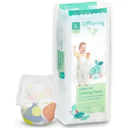 Підгузки Offspring Skye Розмір L 9-14 кг 36 шт (DP-OI-FAP-L36P-SKY)