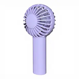 Вентилятор ручний YW-DC03 акумуляторний 3W, Type-C, 3 режими швидкості - Purple