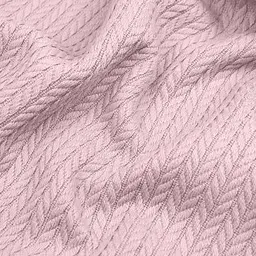 Плед-покривало Cosas Knitted Braid Blush косичка 160х230 см (Blanket_11Blush_KnittedBraid_160x230) - мініатюра 4