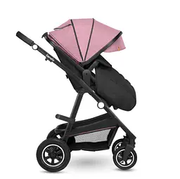 Універсальна коляска 3 в 1 Lionelo Amber Pink Rose, рожева (LO-AMBER PINK ROSE (3in1)) - мініатюра 5