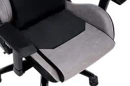 Геймерське крісло GT Racer чорне із сірим (X-2420 Black/Gray) - мініатюра 11