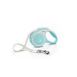 Рулетка Flexi New Comfort для собак стрічка розмір XS 3 м блакитна