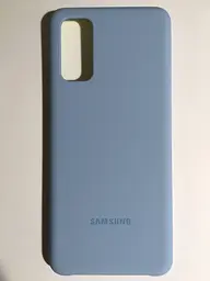 Чохол силіконовий Silicone Cover SM-G980 для Samsung Galaxy S20 (6.2") Sky Blue - мініатюра 3