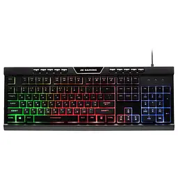 Клавіатура 2E KG300 LED USB Black (2E-KG300UB)