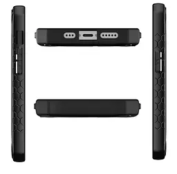 Оригінальний протиударний чохол UAG Monarch для iPhone 13 \| 14 (6.1") Black Carbon (113171114242) - мініатюра 8