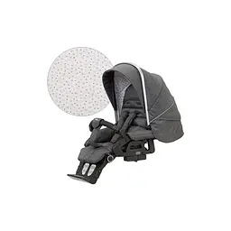 Універсальна коляска 2 в 1 Hartan VIP GTS Grey Hearts (2326141400-1) - мініатюра 5