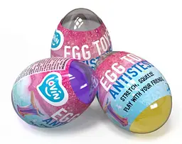 Игрушка-антистресс Egg Toys Neon, TM Lovin, Окто - миниатюра 2