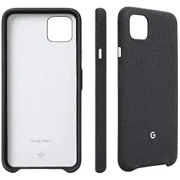 Чохол-накладка Google Official Fabric для Google Pixel 4 Black (GA01280) - мініатюра 4