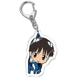 Брелок акриловий Євангеліон Сіндзі Ікарі Evangelion Shinji Ikari 5 см