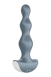 Анальна пробка 14х3 см Satisfyer Lolli Plug 2, сіра - мініатюра 4