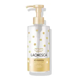 Японська гідрофільна олія Softymo Lachesca для демакіяжу та очищення пор, 230 мл