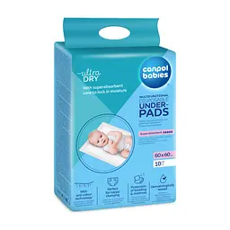 Пелюшки для малюків Canpol babies 60х60 см 10 шт (78/006) - мініатюра 2