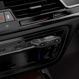 Bluetooth аудіо ресивер/трансмітер Hoco E73 Pro Journey (AUX 3.5mm) Black star - мініатюра 5