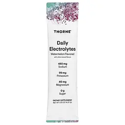 Електроліти Thorne Daily Electrolytes смак кавуна 30 стиків - мініатюра 2