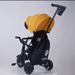 Велосипед складаний триколісний дитячий Qplay Nova+ Rubber Desert Yellow (S700-13Nova+DesertYellow) - мініатюра 12