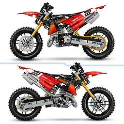 Конструктор LEGO Technic Мотоцикл Ducati Desmo450 MX Factory 457 ел. (42238) - мініатюра 7