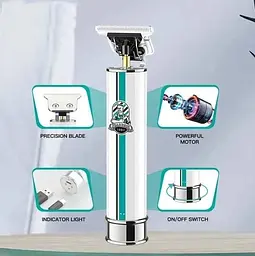 Машинка триммер для стрижки волосся XPRO VGR-079 професійна бездротова з насадками біла (41249-079_458) - мініатюра 3