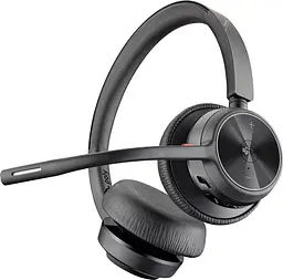 Гарнітура Poly комп'ютерна стерео On-ear Voyager 4320-M з адаптером BT700 USB-A Bluetooth всеспрямований Microsoft Teams чорний (77Y98AA)