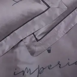 Комплект постільної білизни MirSon Imperial Tencel №06 Gray 2 х 143 x 210 см (2200010755299) - мініатюра 7