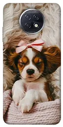 TPU чохол Demsky Sleepy spaniel для Xiaomi Redmi Note 9 5G / Note 9T