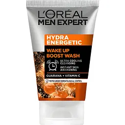 Гель для вмивання очищуючий пробуджуючий L'Oreal Paris Гідра енергетик Men Expert 100 мл