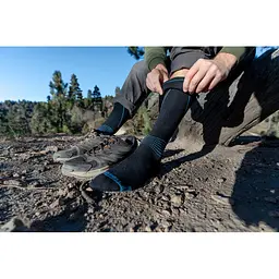 Водонепроникні шкарпетки Dexshell Longlite Socks 2.0, блакитні полоски, розмір L (43-46) - мініатюра 5