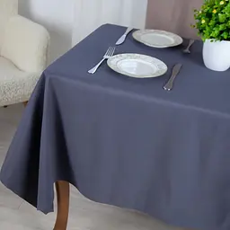 Скатертина ТЕП Aquastop водовідштовхувальна Dark Gray 150x220 см (С-04224_30315)