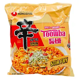 Локшина рамен Nongshim Shin Ramyun Spicy and Creamy Toomba 137 г