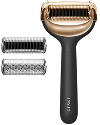 Електронний ролик для обличчя та тіла з мікроголками GESKE MicroNeedle Face & Body Roller 8 в 1 сірий - мініатюра 3