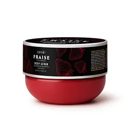 Скраб для тіла Полунична насолода Délice Fraisier Janel 300 г
