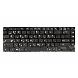 Клавіатура ноутбука PowerPlant TOSHIBA Satellite C800 черный, черный фрейм (KB311941)