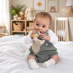 Іграшка-прорізувач для зубів Chicco DouDou Зайченя (12204.00) - мініатюра 2