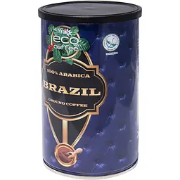 Кава мелена Jamero Eco Coffee Brazil 250 г - мініатюра 3