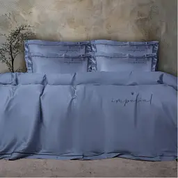 Комплект постільної білизни MirSon Imperial Tencel №05 Sea wave 160х220 см (2200010754759) - мініатюра 2
